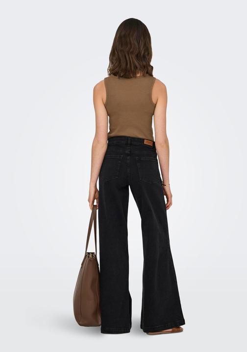 Image du produit Only ONLCALIFORNIA Mittlere Taille Weiter Beinschnitt Jeans Jeans mit weitem Bein (W27/L34)