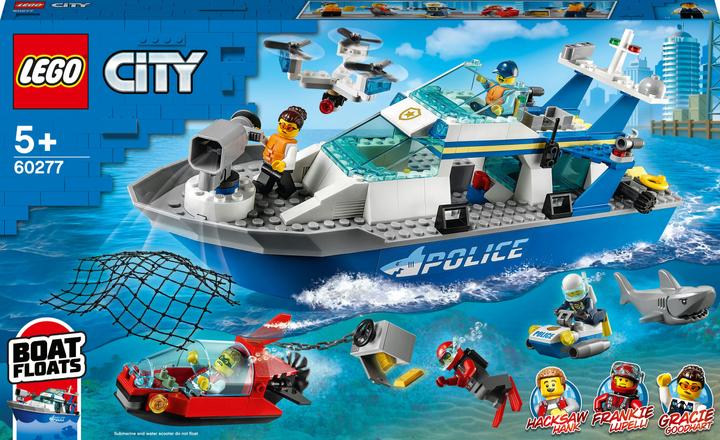 LEGO City - Bateau de police (60277, LEGO City)