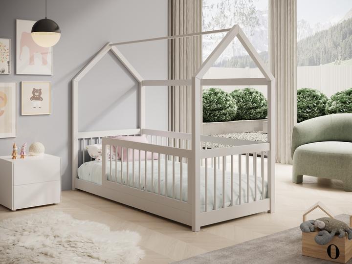Actual product image ADRK Furniture Graja house bed with mattress (180 x 80 cm)