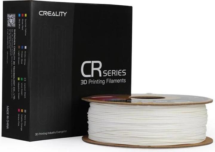 Actual product image Creality PLA Silk White (PLA, 1.75 mm, 1000 g, White)