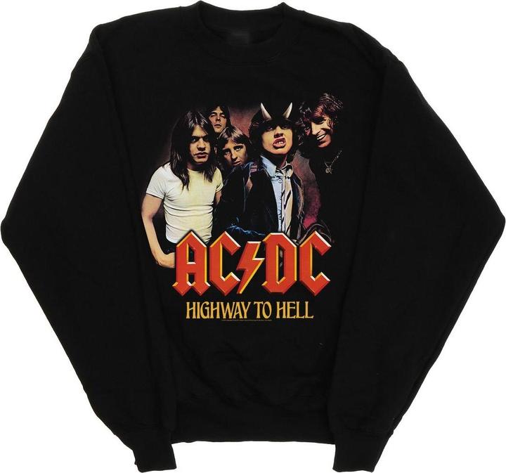 AC/DC Highway To Hell Group Sweatshirt Jungen