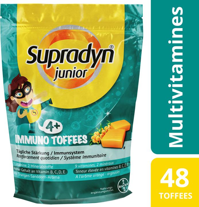 Supradyn pro junior immuno Toffees (48 Stück, Toffees, 265 g)