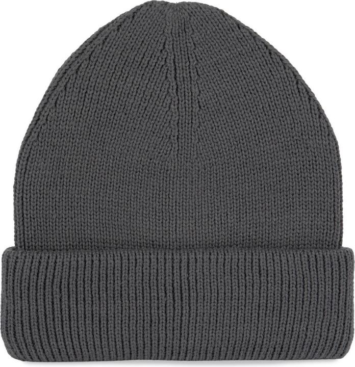 Actual product image K-up Ribbed beanie with double cuff