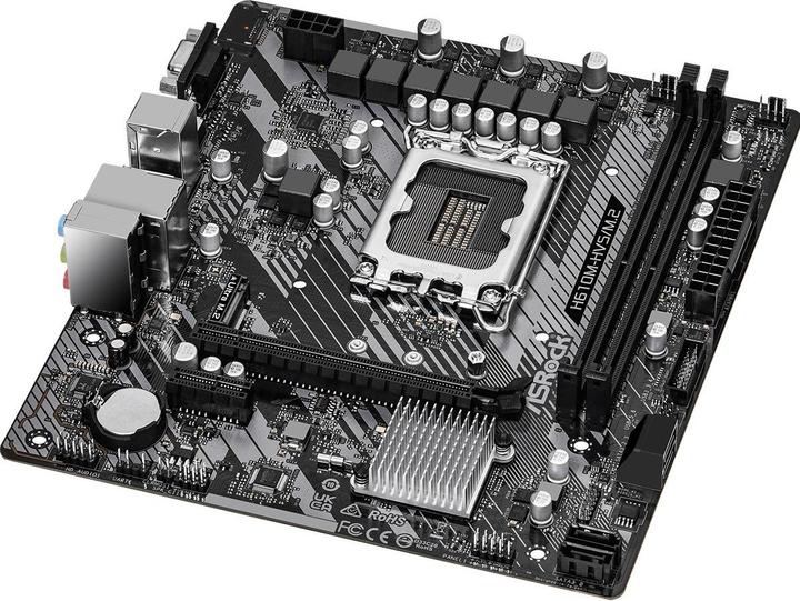 Produktbild AsRock H610M-HVS/M.2 R2.0 (LGA 1700, Intel H610, mATX)