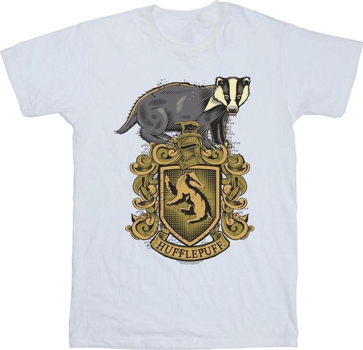 Immagine prodotto Hufflepuff Sketch Crest Maglietta Uomo (XXL)
