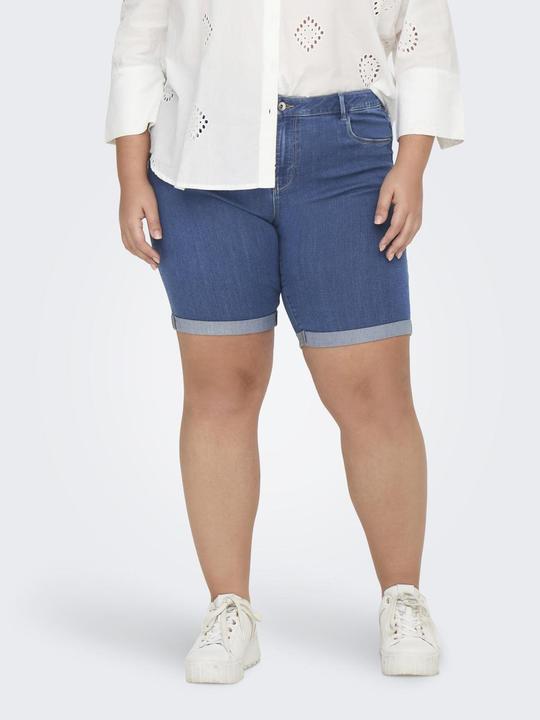 Produktbild Only Curvy Thunder Reg Long Jeansshorts (46)