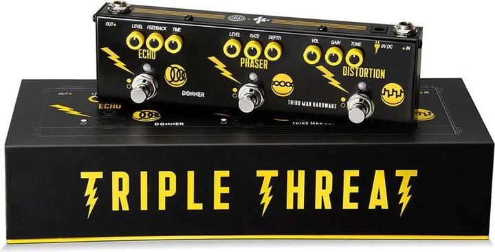 Actual product image Donner TRIPLE THREAT - Efekt gitarowy