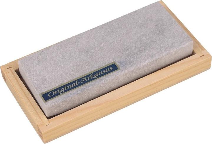 Produktbild Herbertz Echter ArkansasStein, 10 x 4 cm, im Holzkasten