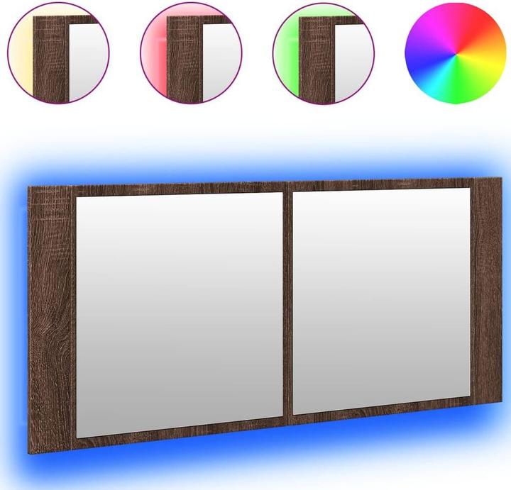 Actual product image VidaXL LED-Spiegelschrank (100 x 12 x 45 cm)
