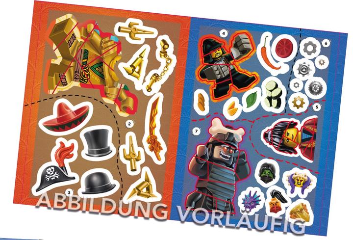 Produktbild Lego Ninjago – Sticker-Rätselspass