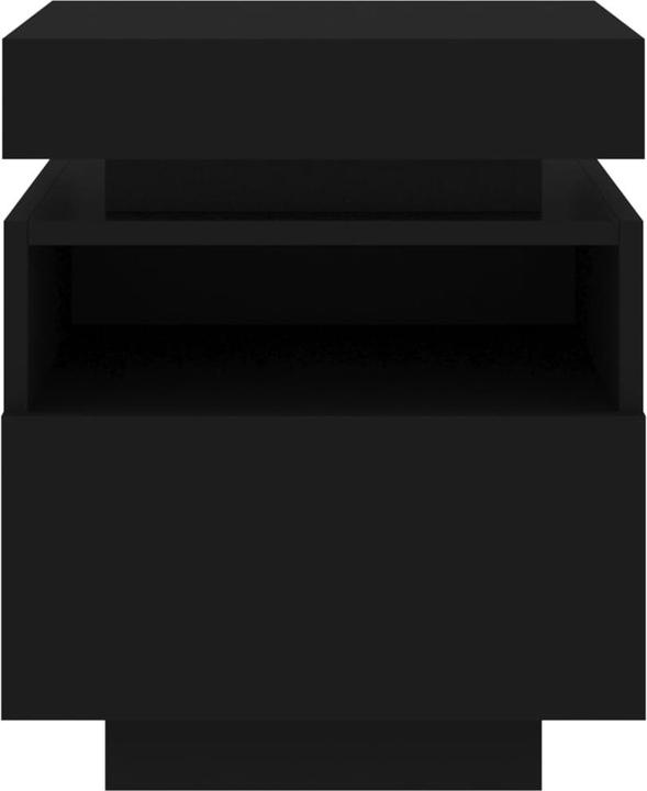 Actual product image VidaXL Bedside cabinet with LED lights (39 x 40 x 48.5 cm)