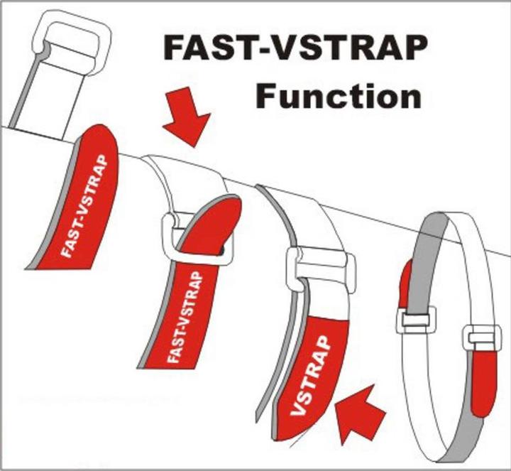 Immagine prodotto Fastech Cinturino elastico in velcro (33.50 cm)
