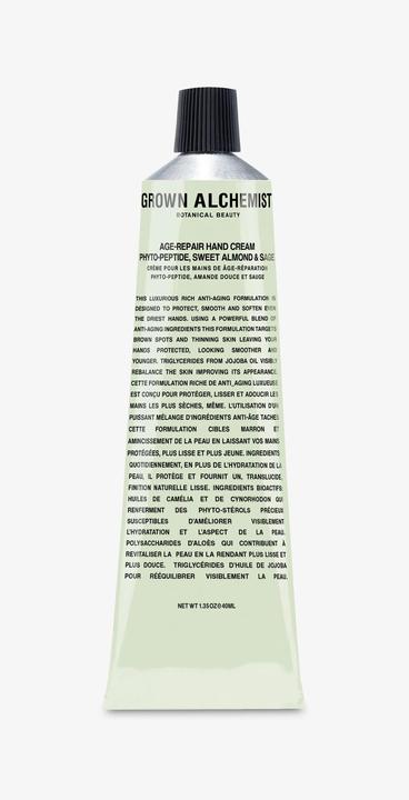 Actual product image Grown Alchemist GROWN Beauty - Age Repair Hand Cream: Sweet Almond & Sage (40 ml)