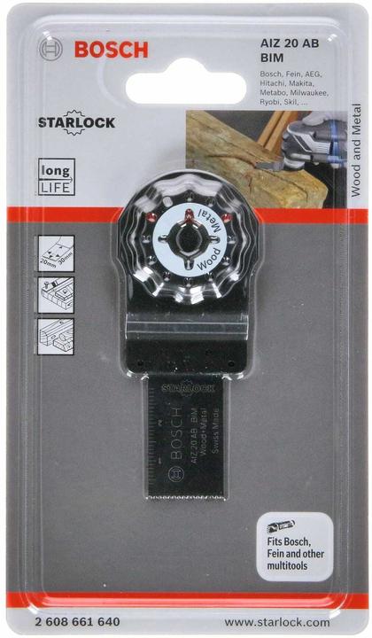 Actual product image Bosch Professional Zubehör Bimetal immersion saw blade 20 mm