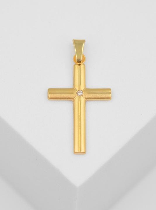 Actual product image Muau Cross (Yellow gold 750)