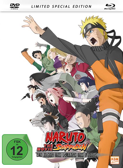 Actual product image Naruto Shippuden - The Movie 3 - Special Edition (DVD, 2016, German, Japanese)