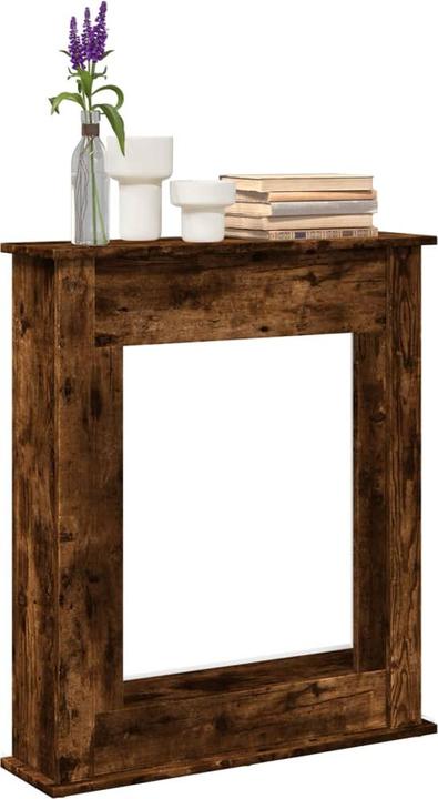 Immagine prodotto VidaXL Cornice per caminetto Consolle per caminetto Caminetto decorativo Caminetto a legna Quercia fumé