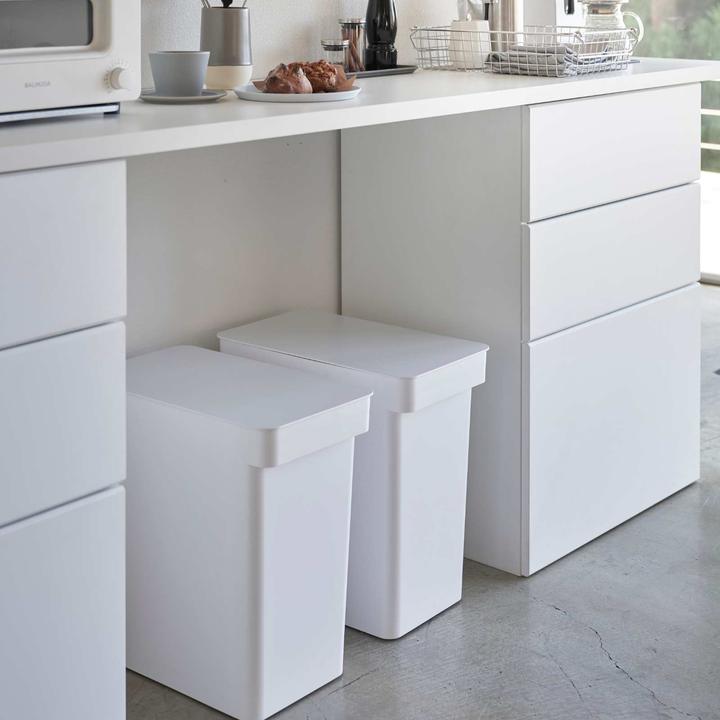 Produktbild Yamazaki Müll - luftsicher - Turm - Weiss (5427) (25 l)