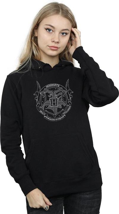 Actual product image Womens/Ladies Hogwarts Seal Hoodie (XXL)