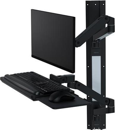 Image du produit Ergotron LX PRO ARM WALL MOUNT SYSTEM black (Mur, 34.02")
