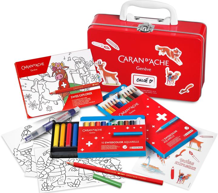 Actual product image Caran d'Ache Swisscolor Travel Kit