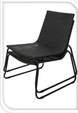 Produktbild GreenGarden Kopenhagen Rattan Garten- & Balkonmöbel-Set 3-tlg. schwarz