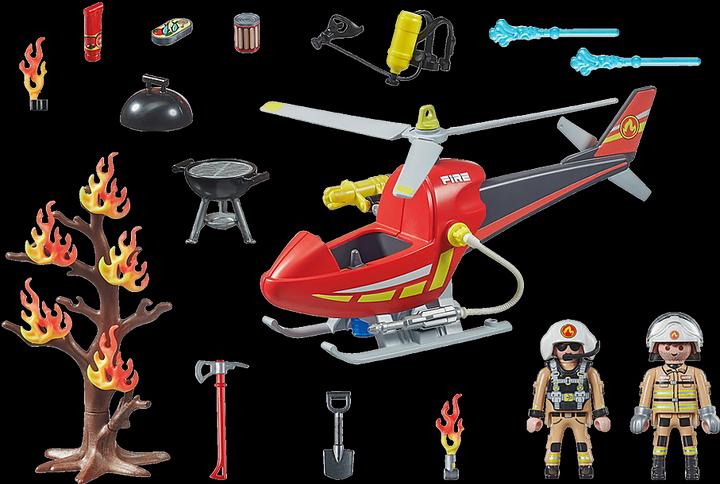 Produktbild Playmobil Feuerwehr-Hubschrauber (71195, Playmobil City Action)
