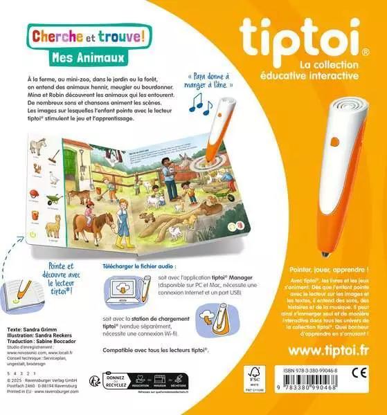 Produktbild tiptoi Suche und finde: Meine Tiere (Französisch)