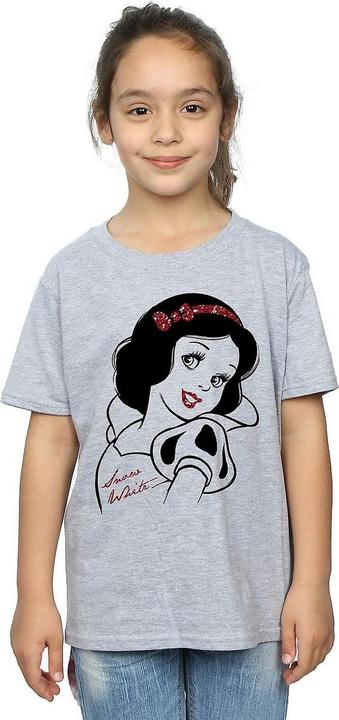 Immagine prodotto Snow White Maglietta Glitter delle ragazze (128)