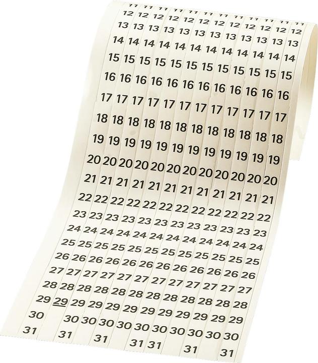 Image du produit Franken Bande de date autocollante