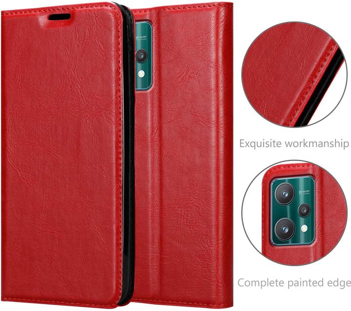 Actual product image Cadorabo Case for Realme 9 5G / 9 PRO / V25 / Q5 / OnePlus Nord CE 2 LITE 5G in Book Invis. Magnet Style (Vivo V25, Realme 9 Pro+, OnePlus North CE 2 Lite 5G)