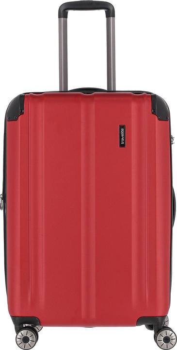 Produktbild Travelite Trolley + Koffer City 4-Rad Trolley M exp (83 l, L (90 - 115l))