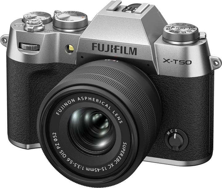 Actual product image Fujifilm X-T50 Kit (15 - 45 mm, 40.20 Mpx, APS-C / DX)