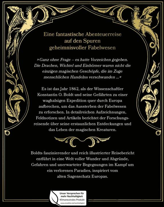 Immagine prodotto Fast verschwundene Fabelwesen. Die sagenhafte Expedition des Konstantin O. Boldt (Tedesco, Florian Schäfer, 2023)