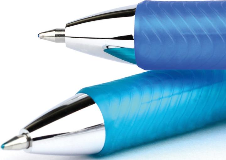 Actual product image Pentel EnerGel Xm (Blue, Silver, 1 x)