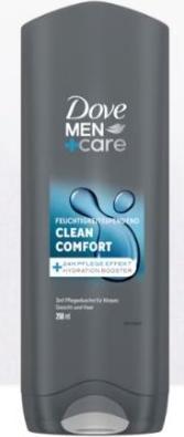 Actual product image Dove Men+Care gel douche Clean Comfort 250ml (250 ml)