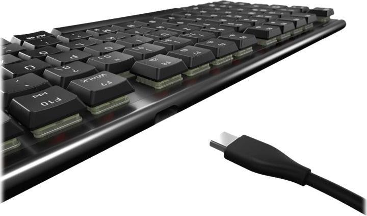 Produktbild CHERRY MX 10.0N RGB (Eng. Int., Kabelgebunden)