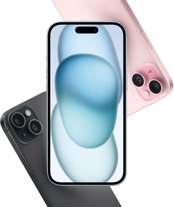 Immagine prodotto Apple iPhone 15 (128 GB, Giallo, 6.10", SIM + eSIM, 48 Mpx, 5G)
