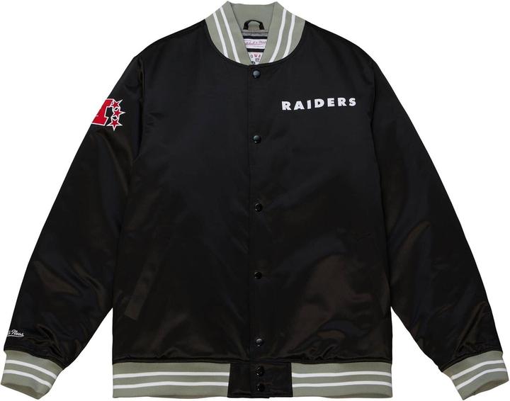 Produktbild Mitchell & Ness M&N Heavyweight Satin Jacke - NFL Oakland Raiders - M (M)