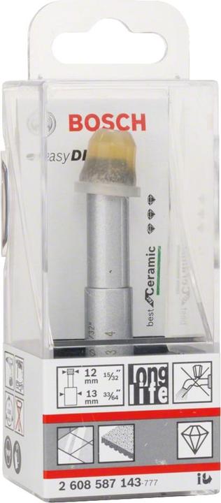 Actual product image Bosch Professional Zubehör Diamond dry drill Easy Dry Best for Ceramic, 12 x 33 mm (12 mm)