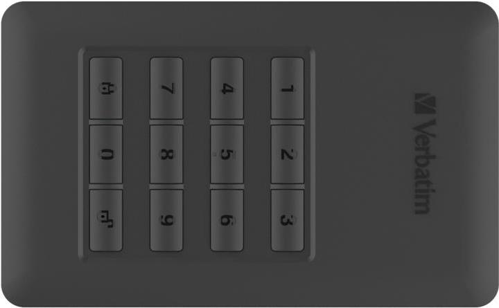 Productafbeelding Verbatim externe harde schijf USB 3.1 Beveiligd (1 TB)