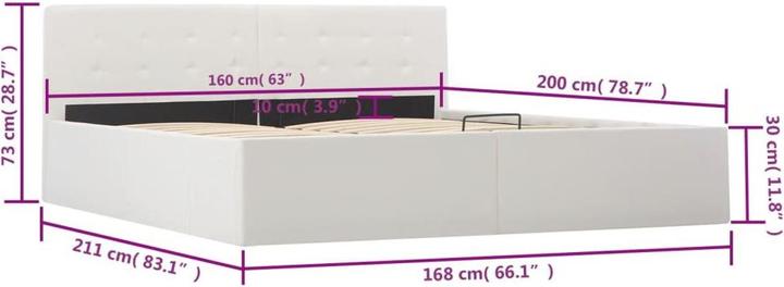 Immagine prodotto VidaXL Bine (160 x 200 cm)
