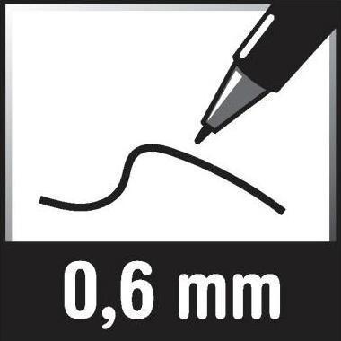 Image du produit Edding 141 F (Noir, 0.60 mm, 1 x)