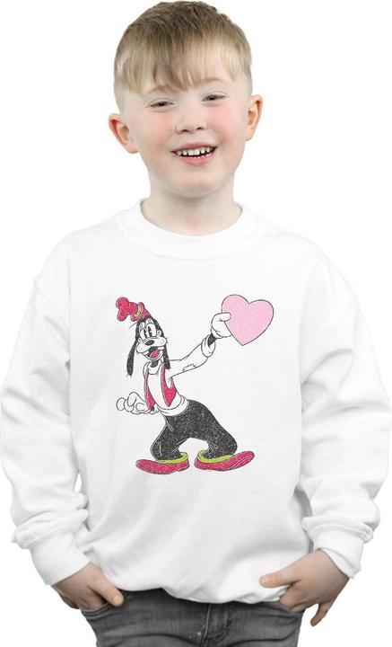 Immagine prodotto Disney Goofy Love Heart Felpa Ragazzi (152, 158)