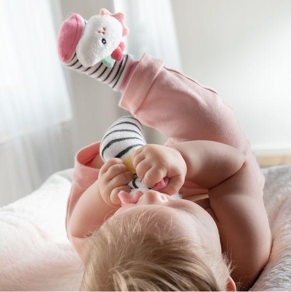 Produktbild Fehn Rasselsocken Einhorn (Einzelpack, One Size)