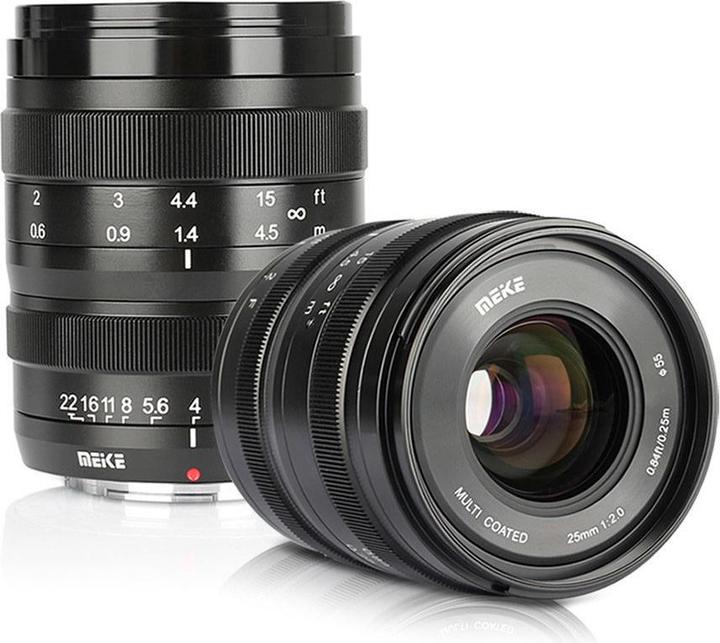 Immagine prodotto Meike MK 25mm F2.0 Canon attacco M (Canon EF-M)