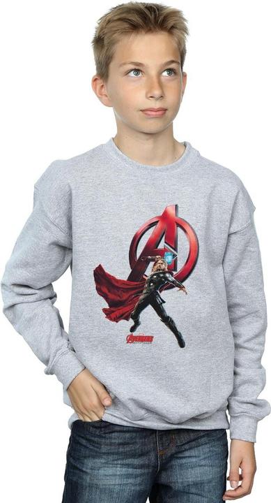 Actual product image Boys Thor Pose Sweatshirt (128)