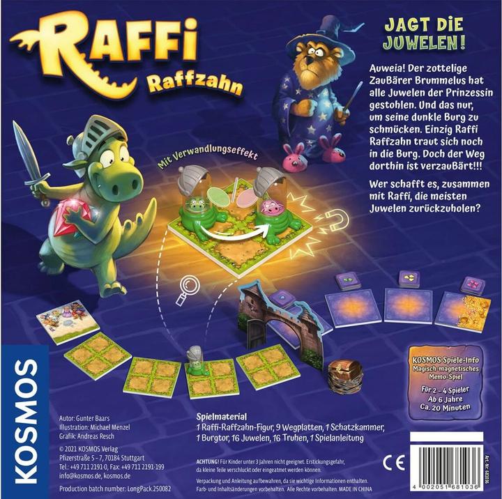 Actual product image Kosmos Raffi Raffzahn (German)