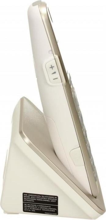 Actual product image Panasonic KX-TGE210PDN Golden desktop phone