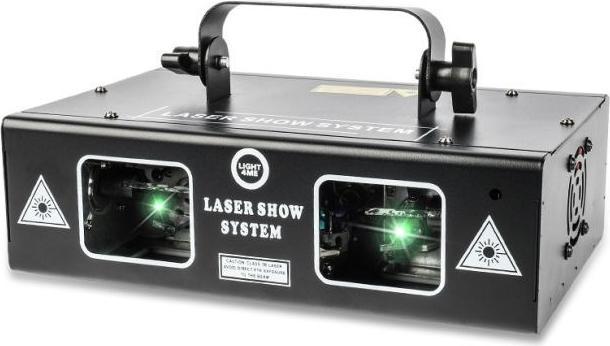 Produktbild Light4Me LASER RGB GEOMETRIC 350mW Laserprojektor